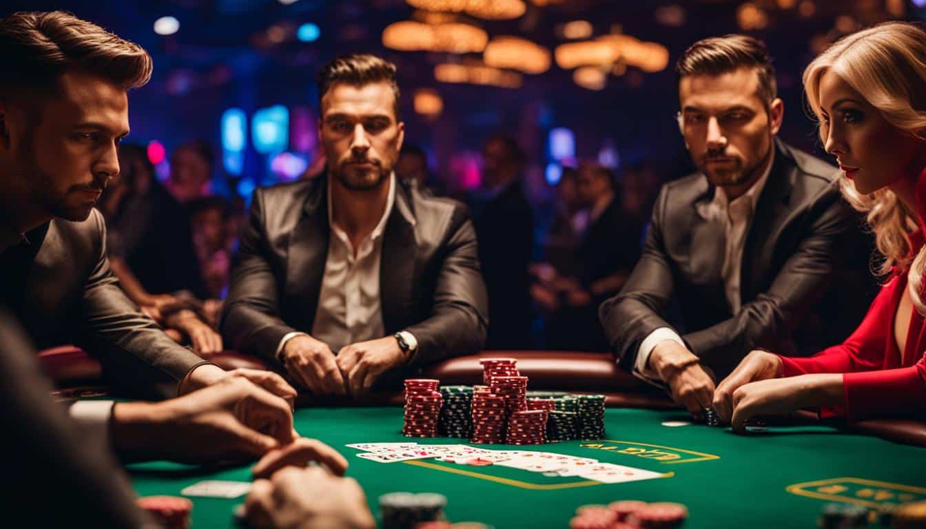 poker in a casino
